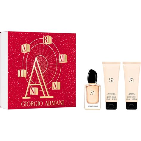 giorgio armani si gift set|armani si gift set boots.